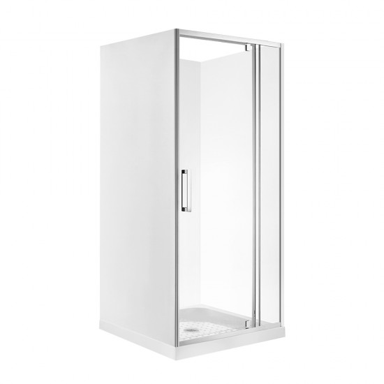900*900*900mm 1900mm Height 3-Side Swing Door Square Shower Box